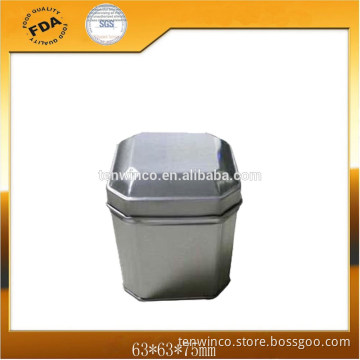 Octagon Tea Tin Box